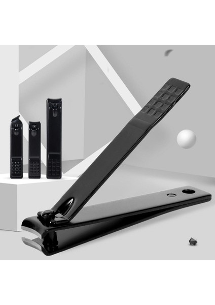 Siyah Tırnak Makası Kesici Paslanmaz Çelik Profesyonel Manikür Düzeltici Yüksek Kaliteli Ayak Tırnak Makası Bıçak Manikür Araçları (Yurt Dışından)