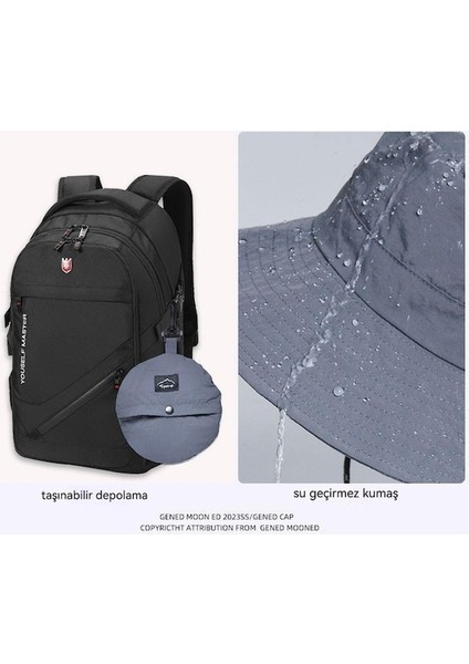 Kkc-Cc Yaz Açık Hava Balıkçılık ve Dağcılık Istiflenebilir Su Geçirmez Katlanır Güneş Koruma Şapkası-Mavi (Yurt Dışından) fırsatları