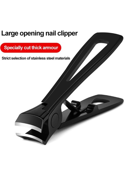 Kalın Tırnak Makası Anti Sıçrama Tırnak Kesici Paslanmaz Çelik Manikür Araçları Tırnak Makası Profesyonel Pedikür Araçları (Yurt Dışından)