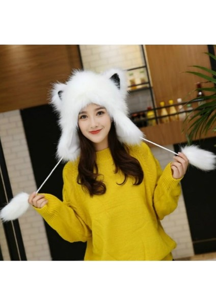 Pasifix Kış Yastıklı Sıcak Kürk Kışlık Şapka 001 (Yurt Dışından) fiyatları