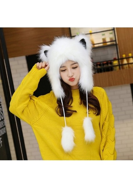 Pasifix Kış Yastıklı Sıcak Kürk Kışlık Şapka 001 (Yurt Dışından) modelleri