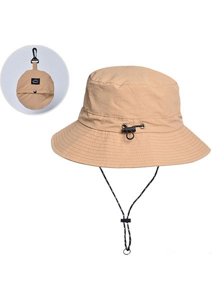 Kkc-Cc Yaz Açık Hava Balıkçılık ve Dağcılık Istiflenebilir Su Geçirmez Katlanır Güneş Koruma Şapkası-Haki (Yurt Dışından) indirimleri