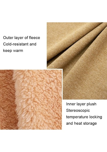 Dokunmatik Ekran Kadife Kalın Soğuk Önleyici Peluş Kürklü Eldiven 001 (Yurt Dışından) modelleri