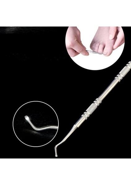 Adet Parmak Ayak Tırnak Makası Çift Taraflı Temizleme Kancası Batık Ayak Tırnaklarını Düzeltici Bakım Pedikür Manikür Araçları (Yurt Dışından) indirimleri