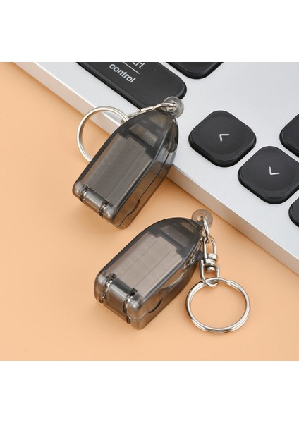 Yaratıcı Mini Paslanmaz Çelik Katlanabilir El Ayak Tırnak Makası Kesici Anahtarlık Kesici Giyotin Gümüş Tırnak Sanat Aracı Anahtarlık (Yurt Dışından) indirimleri