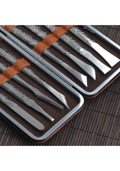 3-9 Adet Pedikür Araçları Profesyonel Ayak Bakım Seti Paslanmaz Çelik Ayak Kazıyıcı Tırnak Eti Ölü Cilt Sökücü Manikür Setleri Ayak Bakımı (Yurt Dışından) fiyatları