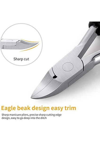 Yeni Ayak Tırnak Makası Paslanmaz Çelik Tırnak Düzeltme Kalın Çivi Batık Ayak Tırnaklarını Pense Tırnak Kesici Çivi Aksesuarları Araçları (Yurt Dışından) fiyatları