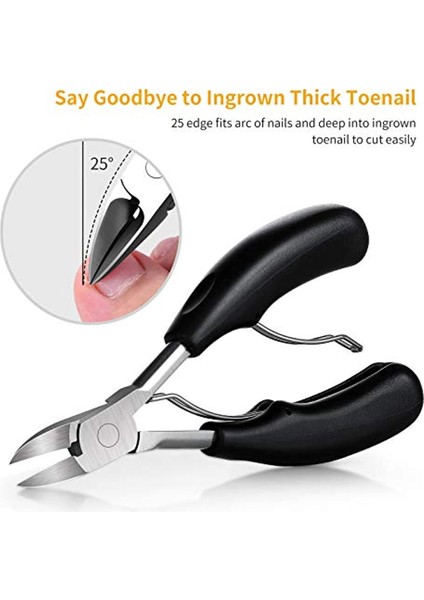 Yeni Ayak Tırnak Makası Paslanmaz Çelik Tırnak Düzeltme Kalın Çivi Batık Ayak Tırnaklarını Pense Tırnak Kesici Çivi Aksesuarları Araçları (Yurt Dışından) modelleri