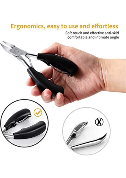 Yeni Ayak Tırnak Makası Paslanmaz Çelik Tırnak Düzeltme Kalın Çivi Batık Ayak Tırnaklarını Pense Tırnak Kesici Çivi Aksesuarları Araçları (Yurt Dışından) fırsatları