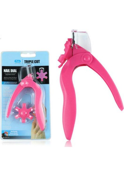 U Şeklinde Tırnak Makası Ayarlanabilir Paslanmaz Çelik Tırnak Ucu Kesici Yanlış Nail Art Manikür Salonu Ayak Pedikür Bakım Makası (Yurt Dışından)