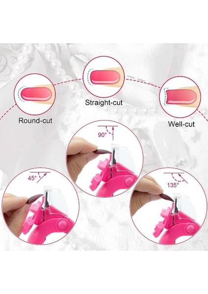 U Şeklinde Tırnak Makası Ayarlanabilir Paslanmaz Çelik Tırnak Ucu Kesici Yanlış Nail Art Manikür Salonu Ayak Pedikür Bakım Makası (Yurt Dışından) indirimleri