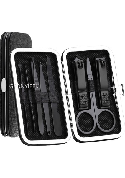 Parça Tırnak Manikür Seti Takım Elbise Makas Çelik Paslanmaz Pedikür Aracı Dosya Bakım Seyahat Hijyen Seti Tırnak Giyotin Kesici Alet Seti (Yurt Dışından) fırsatları