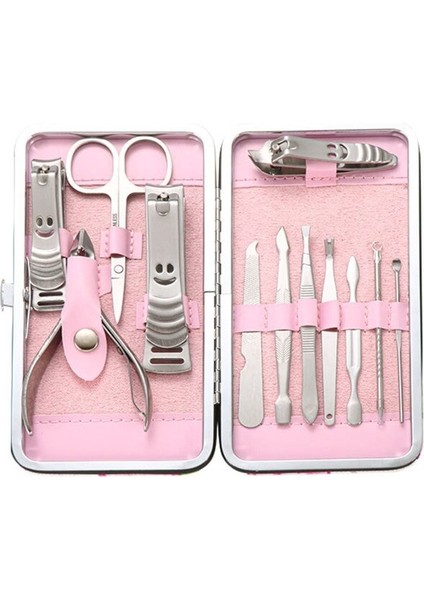 E8BB 12 Adet Manikür Seti Tırnak Makası Paslanmaz Çelik Manikür Seti Taşınabilir Seyahat Bakım Seti, Tırnak Eti ve Tırnak C (Yurt Dışından) fiyatları