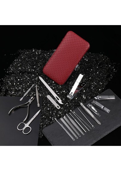 19 Adet/takımtırnak Makası Seti Tırnak Pedikür Bıçağı Makas Bakım Seti Tırnak Kesme Ölü Cilt Makası Tırnak Düzelticiler Manikür Aracı (Yurt Dışından) fiyatları