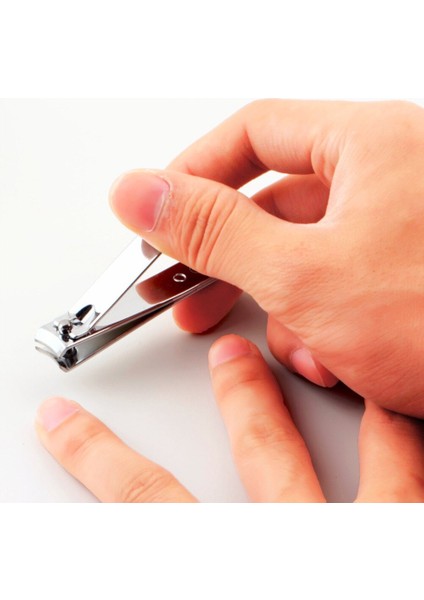 Moda Paslanmaz Çelik Tırnak Makası Kesici Düzeltici Manikür Nail Art Ayak Tırnak Makası Manikür Güzellik Aracı Gümüş (Yurt Dışından) fiyatları