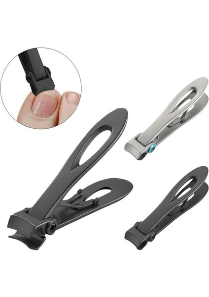 Ekstra Büyük Ayak Tırnak Makası Paslanmaz Çelik Geniş Çene Açılış Tırnak Kesici Kalın Makas Kesici Manikür Araçları Çivi Seti Clippe (Yurt Dışından)