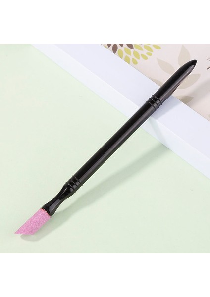 Adet Nail Art Giyotin Cila Sopa Kuvars Fırçalama Exfoliator Tırnak Eti Çıkarıcı Itici Ayak Paslanmaz Çelik Manikür Pedikür (Yurt Dışından) fırsatları