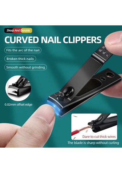 4 Adet Tırnak Makası Takım Elbise Tırnak Makası Tırnak Makası Katlama Çantası-Güzellik Manikür Tırnak Dosya Aracı (Yurt Dışından) modelleri