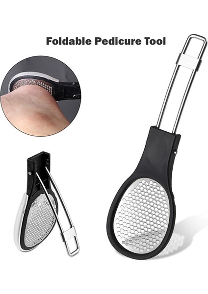 Paslanmaz Çelik Ayak Rende Ayak Scrubber Ayak Dosyası Ayak Bakımı Pedikür Aletleri Yao Store (Yurt Dışından)