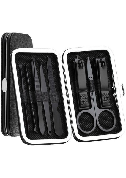 Adet Paslanmaz Çelik Tırnak Makası Seti Profesyonel Makas Takım Elbise Kutusu Giyotin Bakım Manikür Kesici Kitleri Tırnak Araçları (Yurt Dışından) indirimleri