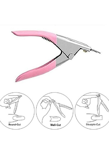 Akrilik Yanlış Tırnak Ucu Kenar Kesici Clipper Salon Uv Nail Art Ipuçları Giyotin Aracı (Yurt Dışından) indirimleri