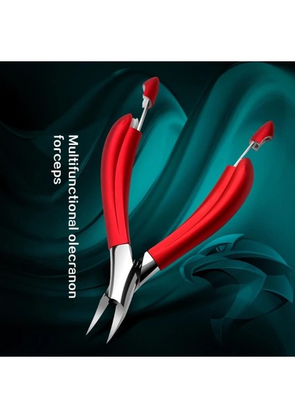 Tırnak Oluk Makas Tırnak Makası Kombinasyonu Seti Ev Keskin Faturalı Olecranon Pense Pedikür Ayak Tırnağı Pense (Yurt Dışından)