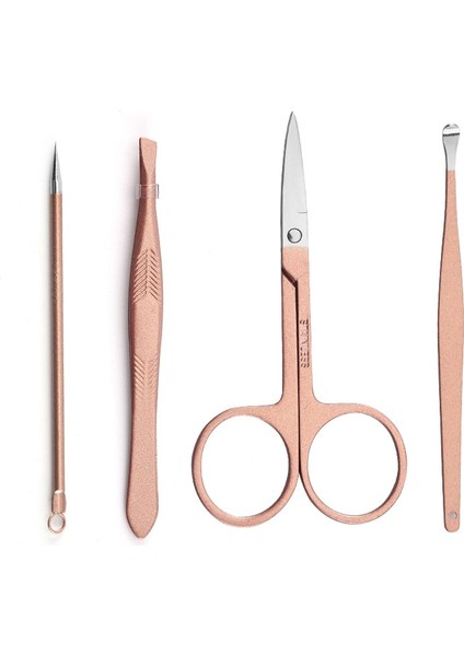 7 Adet Yeni Tırnak Makası Seti Taşınabilir Seyahat Paslanmaz Çelik Siyah Pedikür Makas Cımbız Manikür Seti Seti Tırnak Araçları (Yurt Dışından) fırsatları