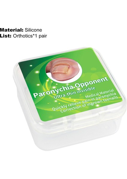 Trendygirl Batık Ayak Tırnağı Etiket Yeniden Kullanılabilir Tırnak Rrtodontik Düzeltme Pedi (Yurt Dışından) modelleri