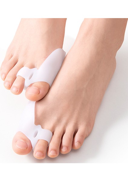 Üst Üste Binen Ayak Parmakları Için Parmak Ayırıcılar, Kadınlar, Erkekler Için 1 Çift Silikon Ayak Parmağı Düzeltici (Yurt Dışından) fiyatları