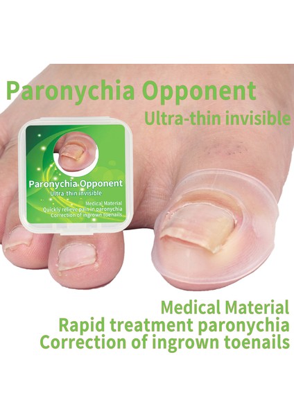 Trendygirl Batık Ayak Tırnağı Etiket Yeniden Kullanılabilir Tırnak Rrtodontik Düzeltme Pedi (Yurt Dışından) indirimleri