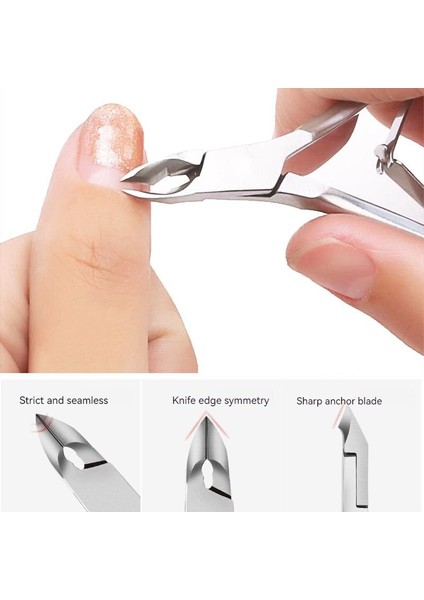 Adet Profesyonel Tırnak Makası Giyotin Kesiciler Paronychia Pense Ayak Bakımı Ayak Ayak Tırnak Araçları Kartal Burunlu Pense Tırnak Seçici (Yurt Dışından) fırsatları