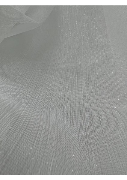 Simli Bambu Tül Perde Ekru 1x2 Seyrek Pileli Ütü Istemez Kırışmaz modelleri