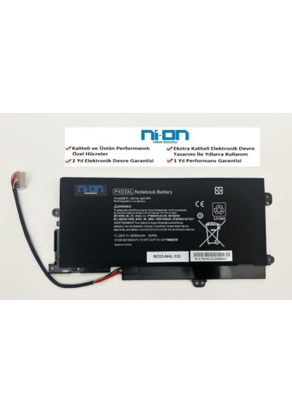 Hp HSTNN-LB4P , PX03050XL-PR PX03XL Noteook Bataryası