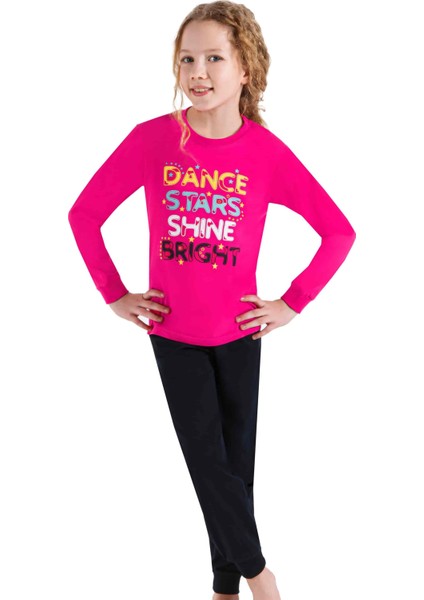 Erdem Weweus Fuşya Kız Çocuk Pijama Takımı 3745