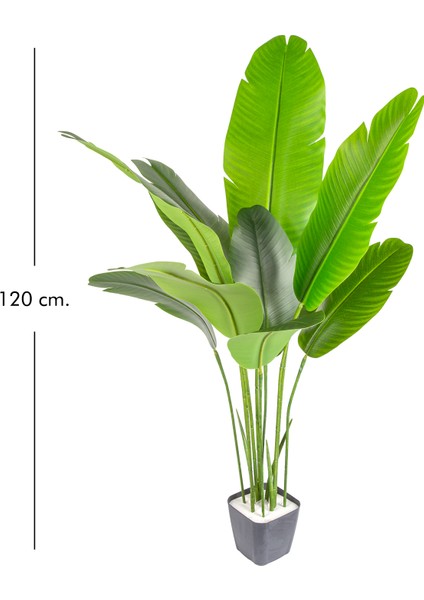 Yapay Ağaç Starliçe Gerçek Dokulu 10 Yaprak Yeşil 120 Cm. modelleri