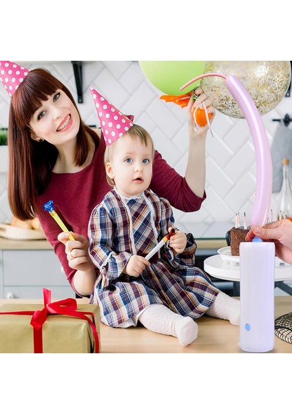 1pcs Vıp Sausage Balloon Electrıc Balloon Pump Vıp Kalite Elektrikli Sosis Balon Pompası 2 Aparatlı