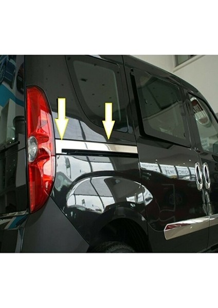 Opel Combo Krom Sürgü Nikelajı 2 Parça 2012 Üzeri