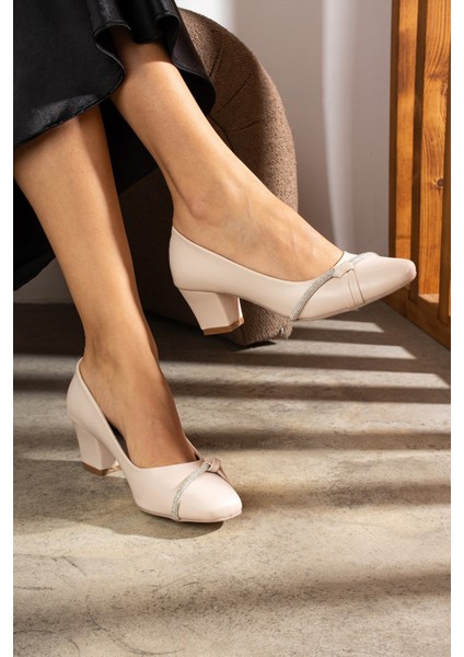 Kadın Alçak Ökçe Topuklu 5 5 cm Stiletto Taşlı Abiye Kadın Topuklu Ayakkabı modelleri