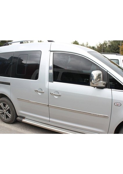 Vw Caddy Uyumlu Yan Kapı Çıtası (Yazılı) 4 Parça Krom 2003 - 2014 fiyatları