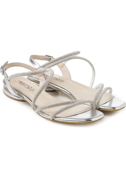 Kadın Sandalet 40601-E4 Repo Argento modelleri