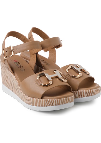 Kadın Sandalet 51232-E4 Repo Camel modelleri