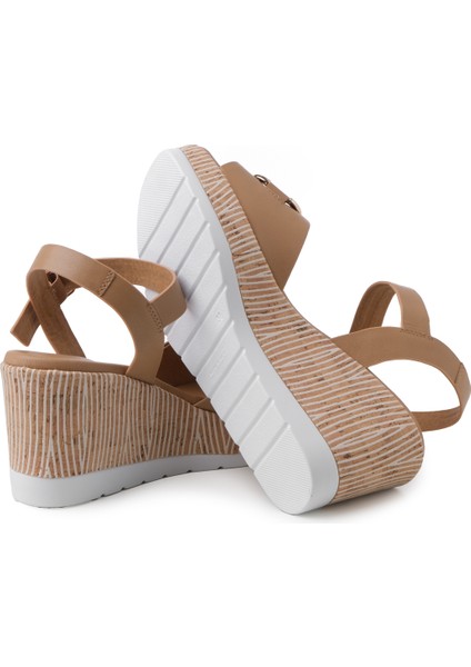 Kadın Sandalet 51232-E4 Repo Camel indirimleri