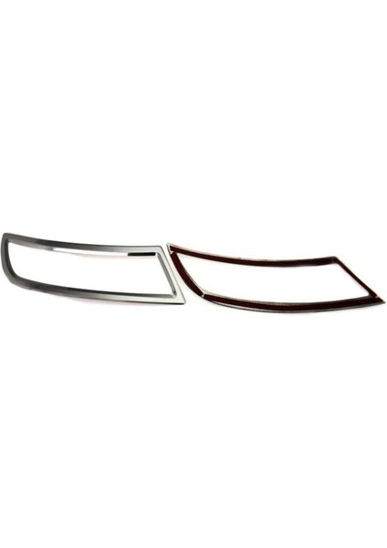 Skoda Super B Egzos Difüzör Çıkış Kromu 2015 > 2 Parça Paslanmaz Çelik modelleri