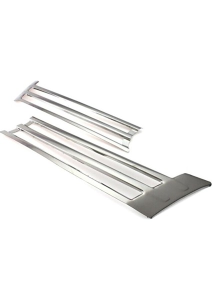 Caddy Ön Panjur 2010 - 2014 Krom 2 Parça Paslanmaz Çelik