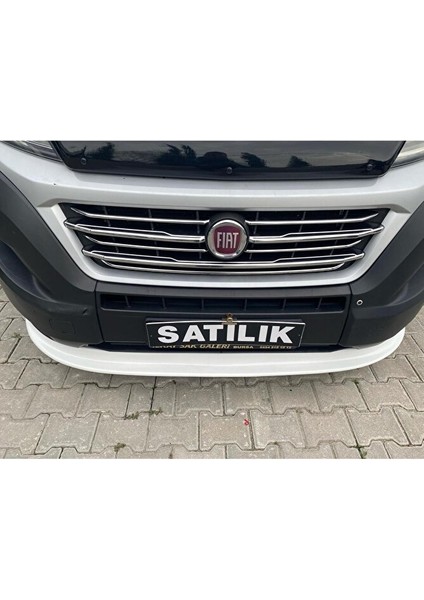 Ducato Ön Panjur Krom 2015 - 2021 Paslanmaz Çelik 8 Parça