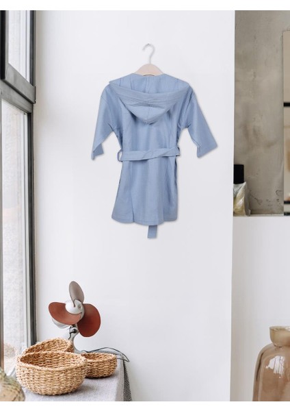 %100 Pamuk Kapüşonlu Pike Çocuk Bornozu fiyatları