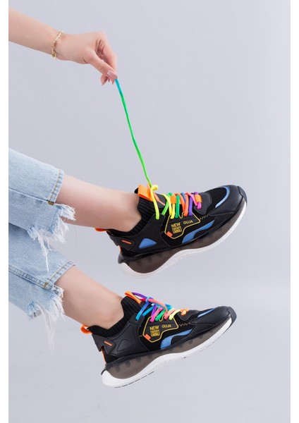 Leonor Guja Kadın Spor Ayakkabı Siyah