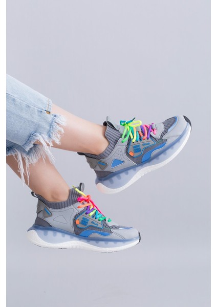 Leonor Guja Kadın Spor Ayakkabı Gri
