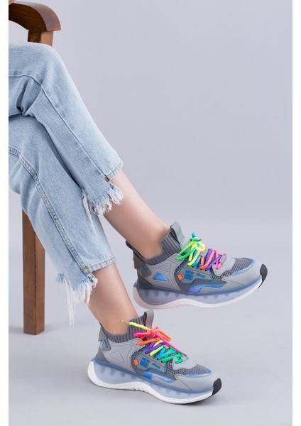 Leonor Guja Kadın Spor Ayakkabı Gri modelleri