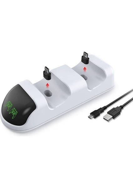 Ps5 Joystick Şarj Standı Dualsense Göstergeli Şarj Istasyonu Uyumlu fiyatları